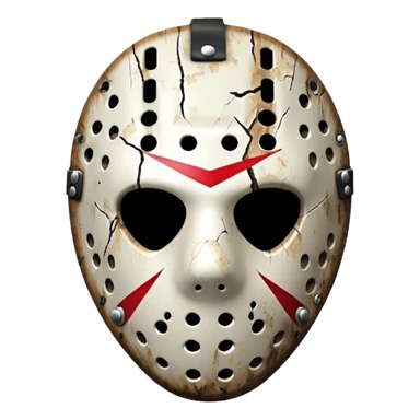Jason voorhees mask  sticker
