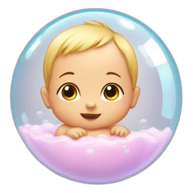 baby-in-a-bubble sticker