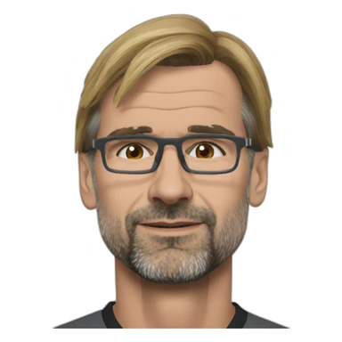 pep guardiola jurgen klopp face to face sticker