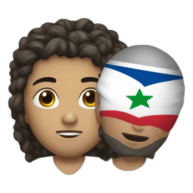 Palestine vs israel sticker