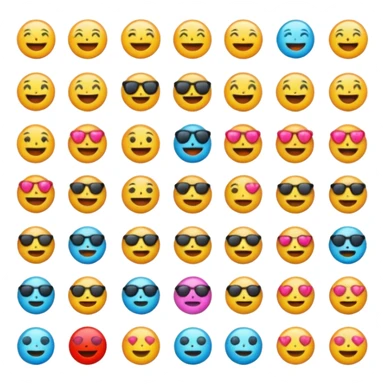 Aesthestic emoji sticker