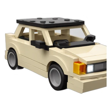 une voiture lego sticker