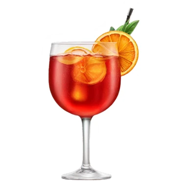 Campari Spritz cocktail  sticker
