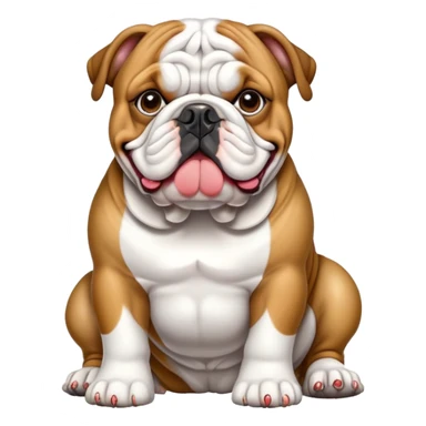 bulldog ingles database sticker