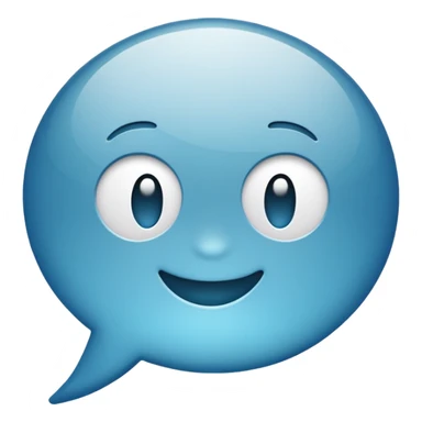 gloss Speech balloon sticker