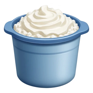 a pack of cottage cheese sticker