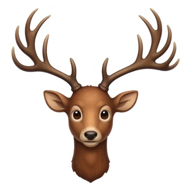 Deer Antlers sticker