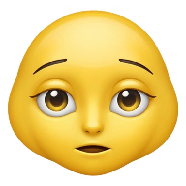 Side eye moji sticker