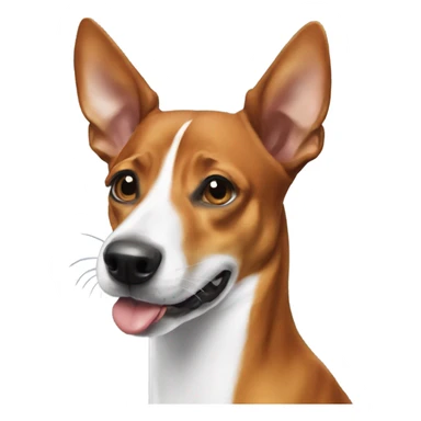 Samba the basenji sticker