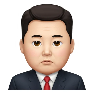 Kim Jong Un sticker
