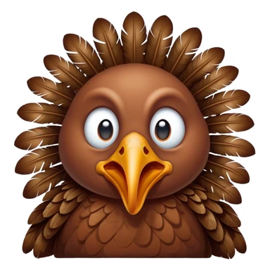 Turkey shivering  sticker