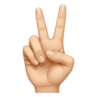 Hand which finger is points in front sticker