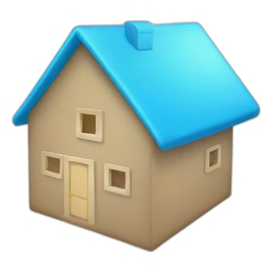 Vue bleu de certifiquation sticker