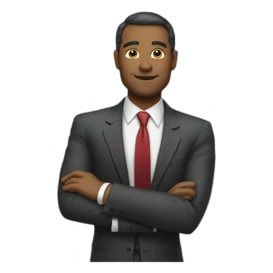rich businessman sticker