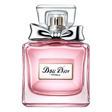 Miss dior perfume bottle sticker