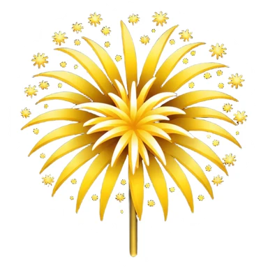 fireworks yellow sticker