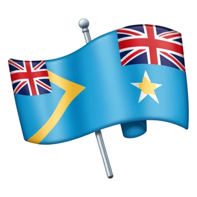 Caribbean flag sticker