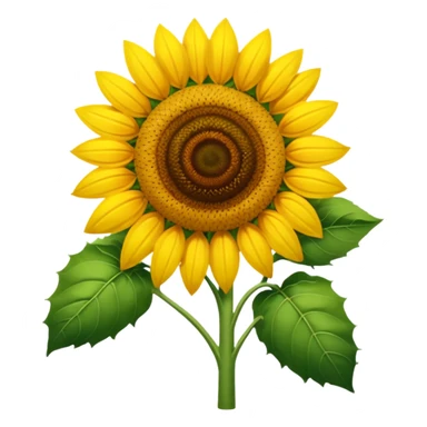 sunflower emoji png sticker