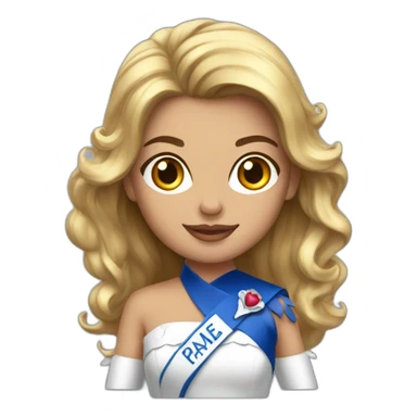 Miss France sticker