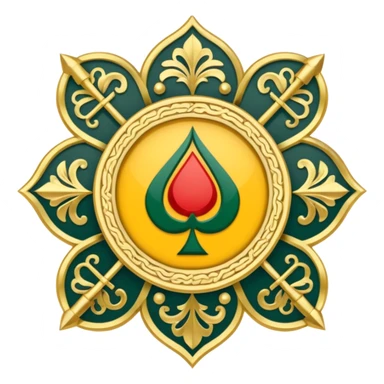 Emblem of the Islamic Revolutionary Guard Corps, an Iranian military institution sticker
