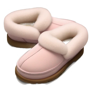 Light pink UGG Tasman slippers  sticker