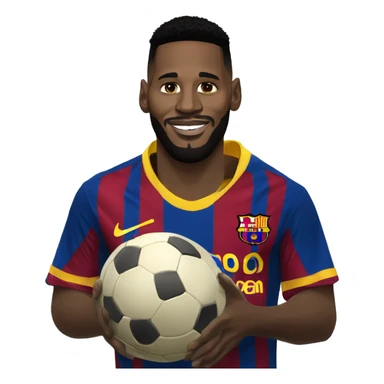 Messi en boubou africain  sticker