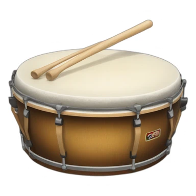 A pandeiro samba drum sticker