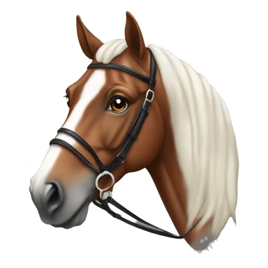 dressage horse sticker