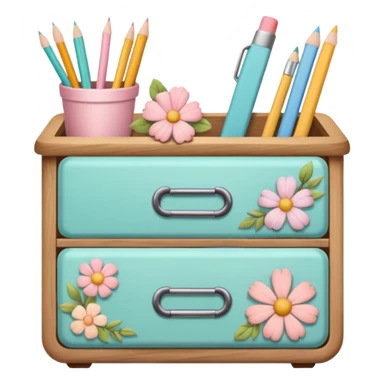 aesthetic school supplies cottage core sticker