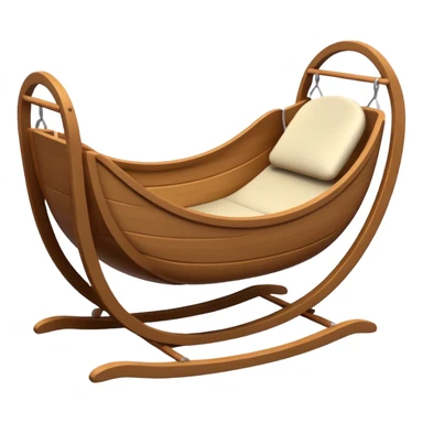 modern cradle sticker