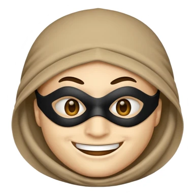 Robber emoji sticker