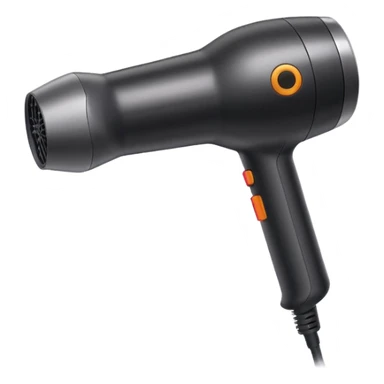 Black Dyson hairdryer  sticker