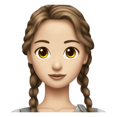 katniss everdeen Hunger Games Jennifer Lawrence sticker