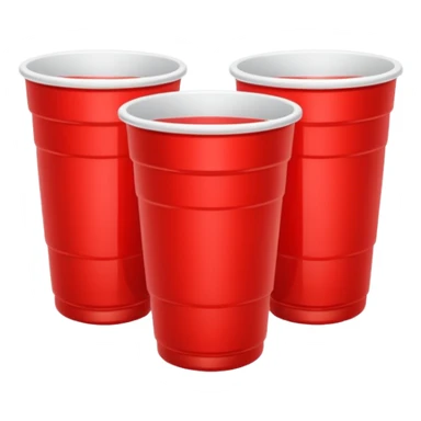 Generami l’emoji di un bicchiere da beer pong sticker