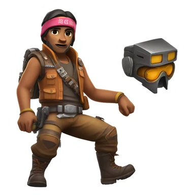 Kevin Gabor in renegade raider skin sticker