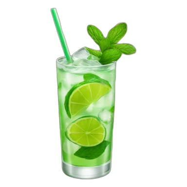 Six mojito at bar sticker