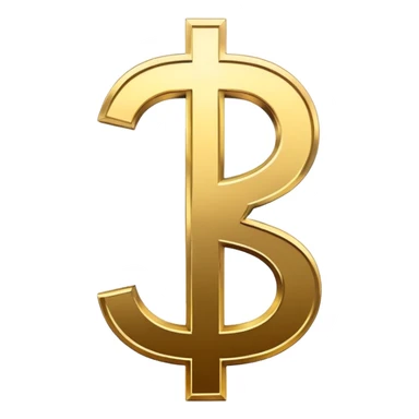 a dollar sign with a minus infront of it sticker