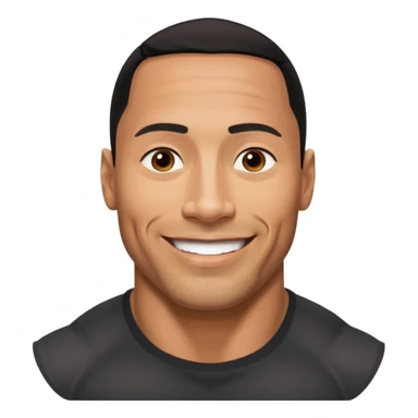 Dwayne The Rock Johnson sticker