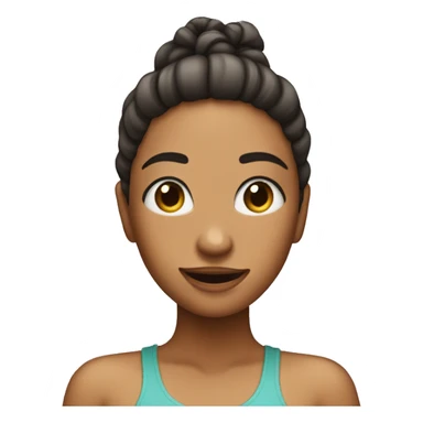 Girl fanning herself cause someone is attractive  sticker