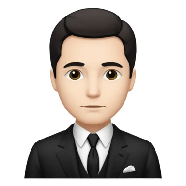 victoria man in 1900's, white suit sticker