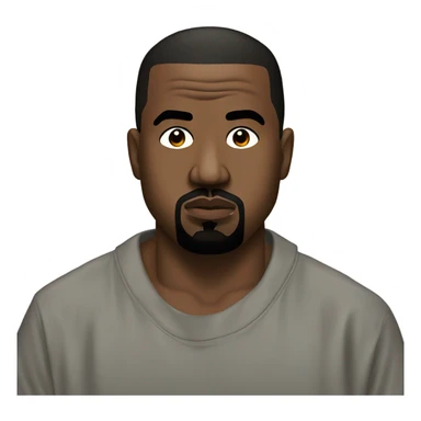 Kanye West wearing a shirt with a swastika on it sticker