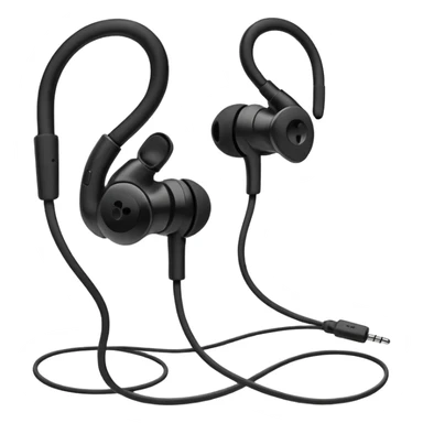 old wired earphones sticker