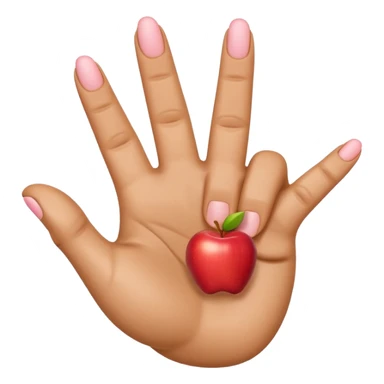 A 3D emoji in iOS emoji aesthetic style of a hand making the “shaka” gesture, with thumb and pinky extended outward and other fingers folded in, cheerful expression, clean white background, glossy Apple-style design
 sticker