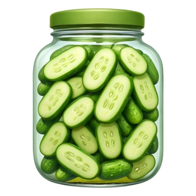 a jar of pickled cucumbers






 sticker