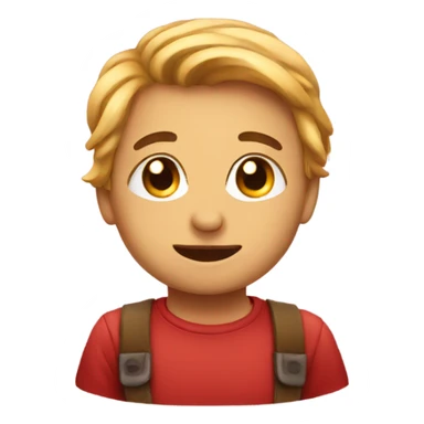 Emoji in love  sticker