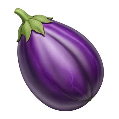 Eggplant with veins  sticker