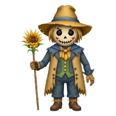 scarecrow villain sticker