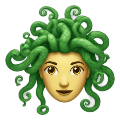 Medusa gorgona sticker