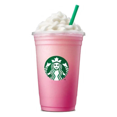 Starbucks pink coconut refresher  sticker
