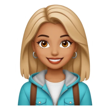 A baddie girl cute vibes  sticker